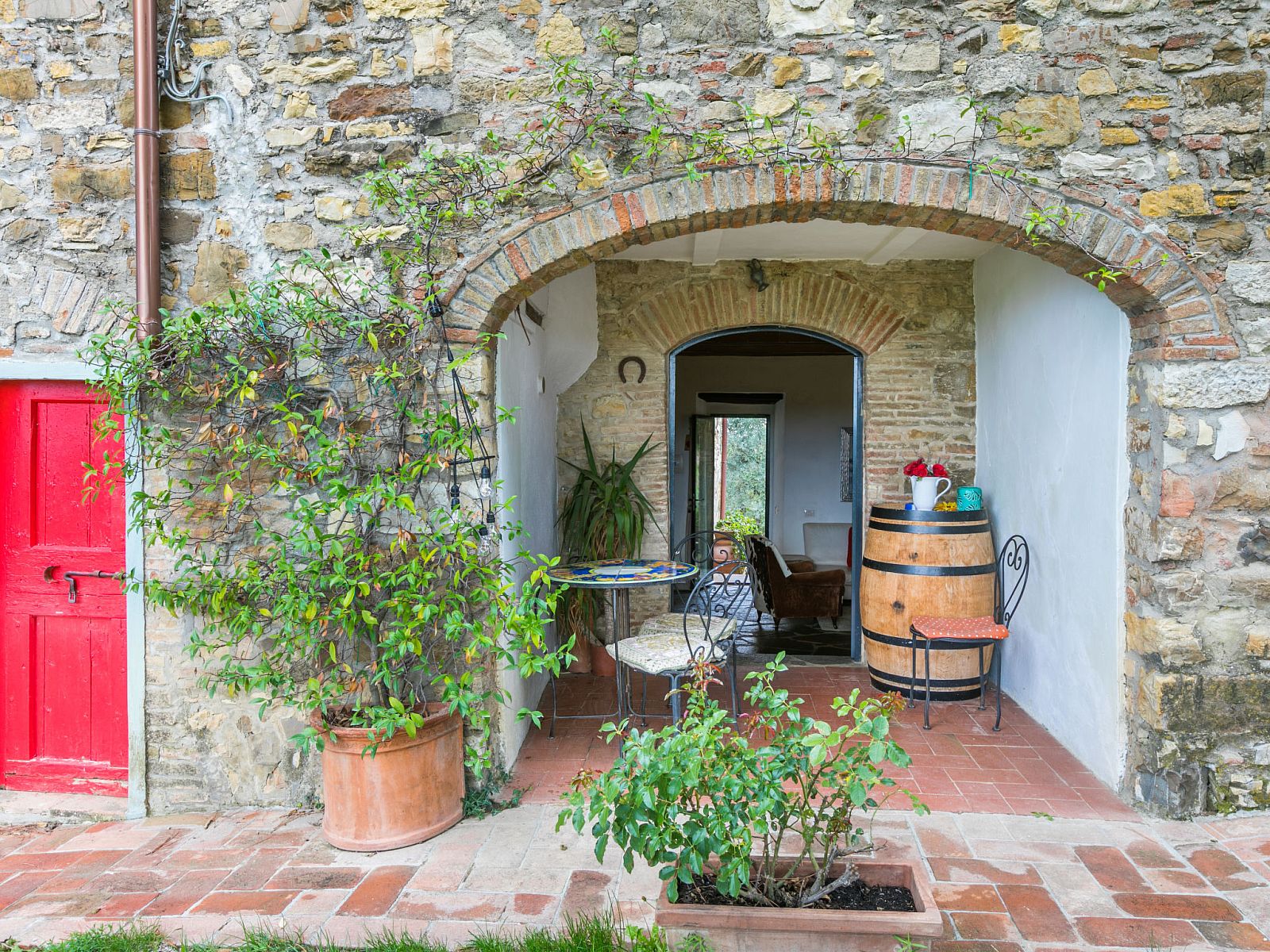 Unterkunft 09557409 - Appartement Toskana / Elba - Appartement Badia a Passignano