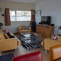 Moderne keuken in Huisje in Landsmeer, vakantiehuis in Amsterdam eo, Noord-Holland met alle gemakken.