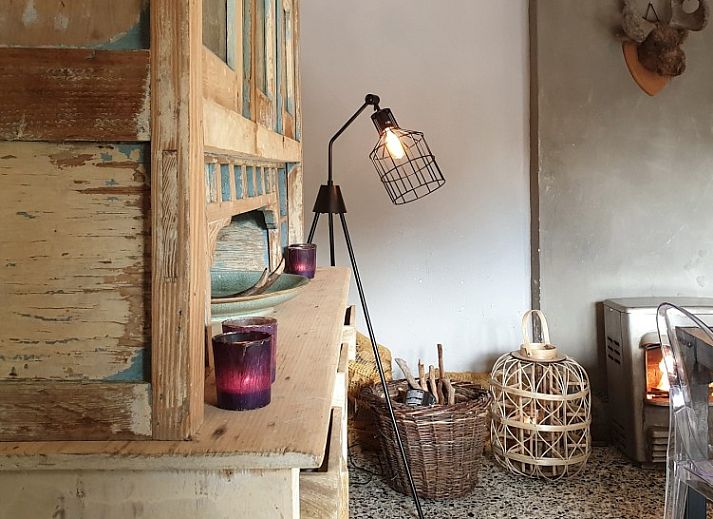 Cozy interior of Au Foyer, vacation home in Durbuy, with stylish decor.