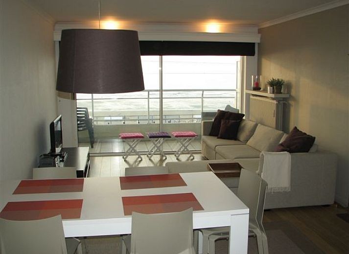 Verblijf 110109 • Appartement Belgische kust • Marina Beach app met zeezicht 1ste verdieping 