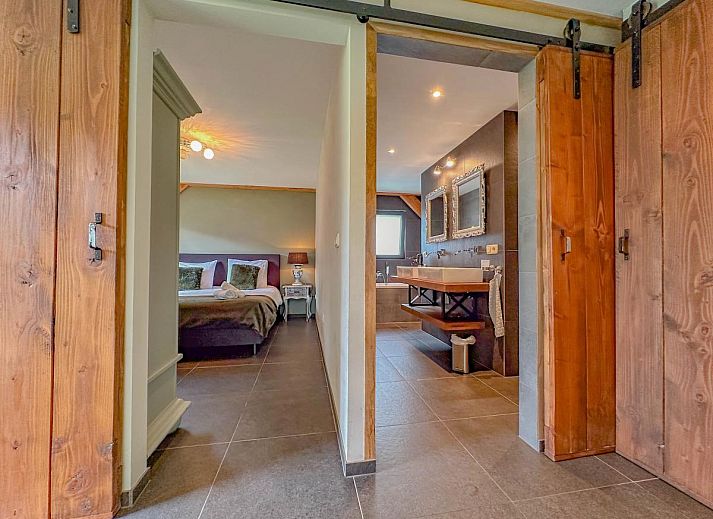 Cozy terrace at Villa de Argento in Alphen, North Brabant surrounded by nature.