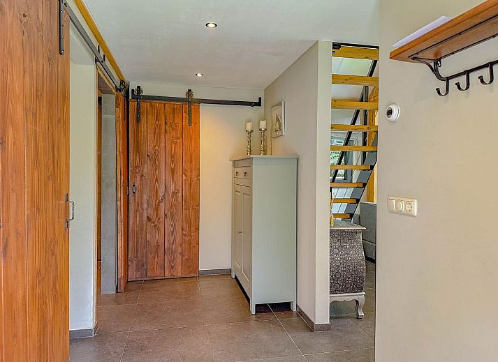 Modern living room in Villa de Argento vacation home, Alphen, North Brabant.