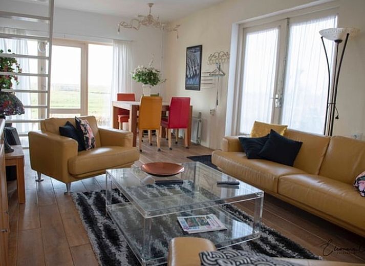 Uitzicht op de serene natuur rondom Huisje in Landsmeer, vakantieaccommodatie in Amsterdam eo, Noord-Holland.