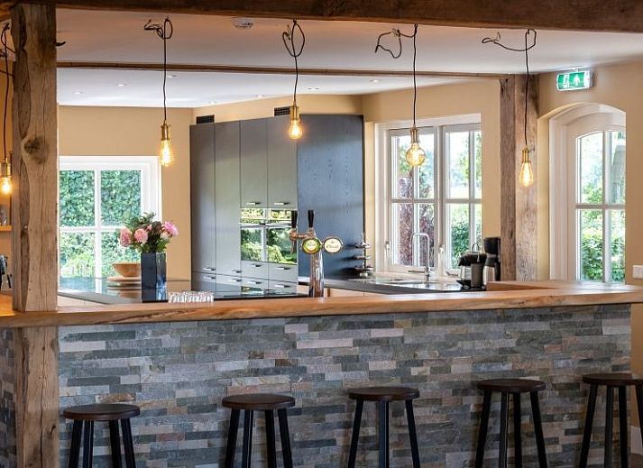 Bosrijke omgeving van Landgoed Nieuwhuis vakantiehuis in Ootmarsum, Twente, perfect voor wandelingen in de natuur.