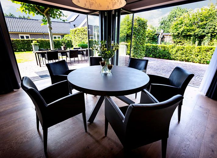 Panoramisch uitzicht op de natuur rondom Vakantiehuis in Hoonhorst, Vechtstreek, Overijssel.