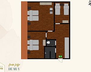 Verblijf 01011025 - Vakantiewoning Texel - Unieke 12 pers. Farm Lodge De Muy op 'Hoeve Vianen'