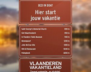 Verblijf 010229 - Vakantiewoning West-Vlaanderen - Bed in Boat