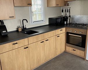 Volledig uitgeruste keuken in chalet Bayahibe, De Koog, Texel, Waddeneilanden.