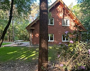 Vakantiehuis Huisje in Wuustwezel, Antwerpen, omgeven door groen en rust, perfect voor een ontspannen verblijf.