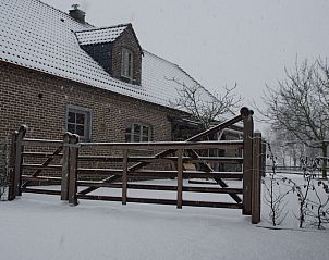 Winterlandschap bij 't Paulsenhof, Bocholt, Limburg, Belgi, met sneeuwbedekte omgeving.