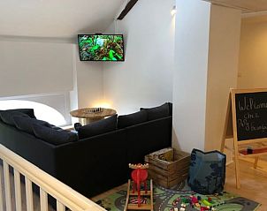 Gezellige zithoek in Vakantiehuis in Samre, Ardennen, ideaal voor ontspanning in Luxemburg, Belgi.