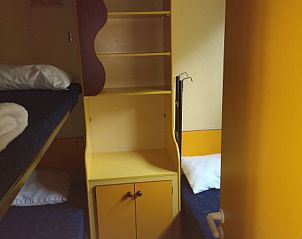 Comfortabele slaapruimte in stacaravan, gelegen in het prachtige Viareggio, Toscane, Itali.