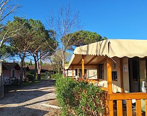 Verblijf 0950542 - Stacaravan Toscane / Elba - Comfort campingchalet Paradiso 028 | Toscane | Bij zee 