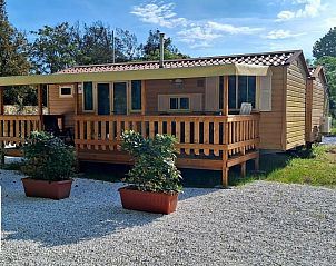 Guest house 0950544 • Fixed travel trailer Tuscany / Elba • Campingchalet Toscane G1 | Bij zee | Viareggio  