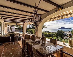 Verblijf 14901906 • Vakantiewoning Costa Blanca • Ref:115) Altea, Villa met prachtig kust- en zeezicht. 