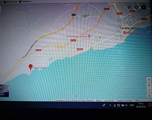 Locatie van Woningen Costa Blanca in het kustplaatsje Villajoyosa, ideaal vakantiehuis aan de Costa Blanca, Alicante, Spanje.