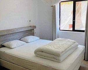 Comfortabele slaapkamer in Casa Rosita Calp, Calpe, Costa Blanca, vakantiehuis met uitzicht op de omgeving.