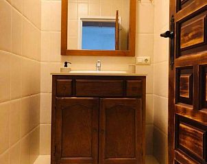 Rustieke badkamer van Casa Rosita Calp, vakantieaccommodatie in Calpe, Costa Blanca, Spanje.