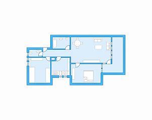 Verblijf 18201102 - Appartement Graubunder / Grisons - Appartement Allod Park Haus B 403