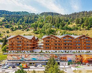 Unterkunft 18432102 - Appartement Wallis - Appartement T-Resort La Tzoumaz 4p8 vue vallée