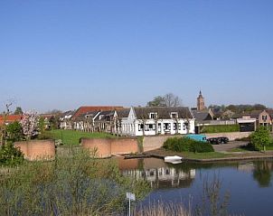 Pittoresk uitzicht op Asperen vanuit De Ruif bed and breakfast, gelegen in het Rivierengebied.