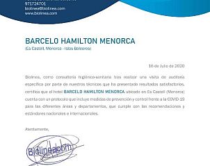 Verblijf 33016004 - Vakantie appartement Mallorca - Barceló Hamilton Menorca Adults Only