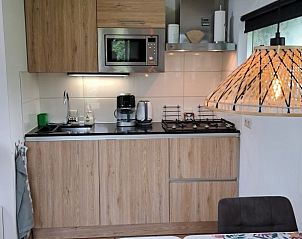 Moderne keukeninrichting in bed & breakfast DE DOBBE in Glimmen, Groningen.