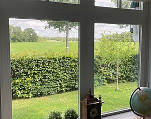 Prachtig uitzicht op de natuur vanuit Vakantiehuis in Midwolde, Zuidwest Groningen.