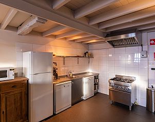 Moderne keukenfaciliteiten in De Schuurherd en de Hoeve vakantiehuis, Hoogeloon, Kempen.