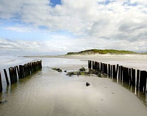 Prachtig uitzicht op de Waddenkust nabij Vakantiewaddenzee.nl in Den Oever, Noord-Holland.