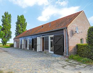 Authentic facade of VZ526 Group accommodation Kattendijke in South Beveland.