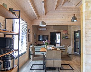 Gezellige woonruimte in Vakantiehuis in Schelluinen, Alblasserwaard.