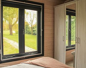 Uitzicht vanuit slaapkamer in Vakantiehuis in Schelluinen, Alblasserwaard.