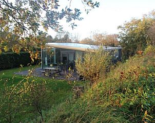 Natuurrijke omgeving van vakantiehuis Zeeegel in Ouddorp, Goeree-Overflakkee, met herfstkleuren en ruime tuin.