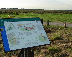 Information board about Zaanse Rietveld near Holiday home in Alphen aan den Rijn, perfect for nature lovers in the Green Heart.
