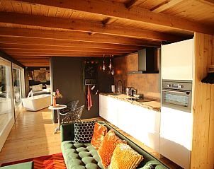 Gezellige binnenruimte van Vakantiehuis in Lekkerkerk, vakantiewoning in het Groene Hart, Zuid-Holland.